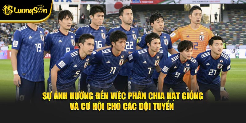 Sự ảnh hưởng đến việc phân chia hạt giống và cơ hội cho các đội tuyển 